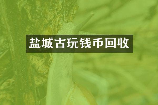 盐城古玩钱币回收