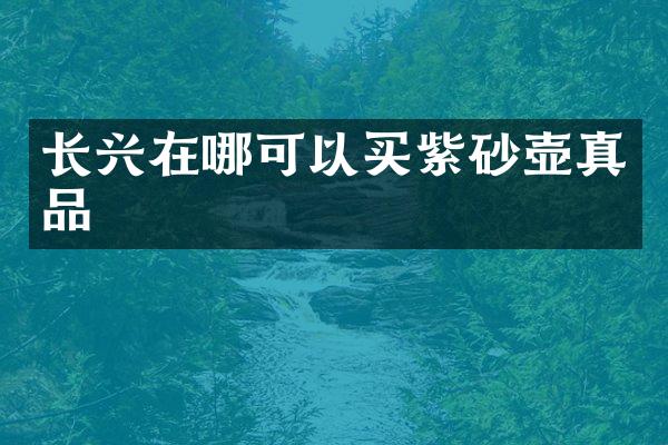 长兴在哪可以买紫砂壶真品