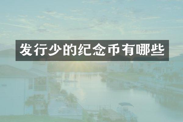 发行少的纪念币有哪些