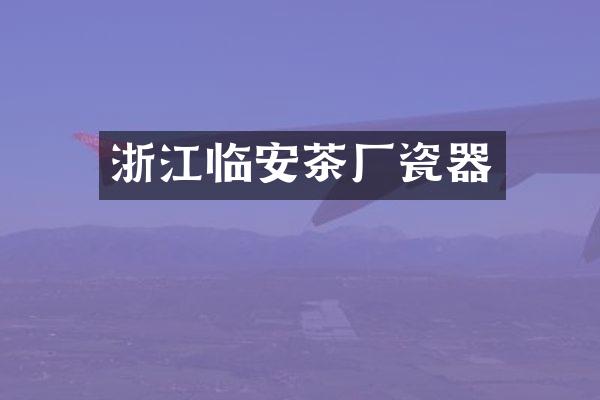 浙江临安茶厂瓷器