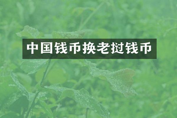 中国钱币换老挝钱币