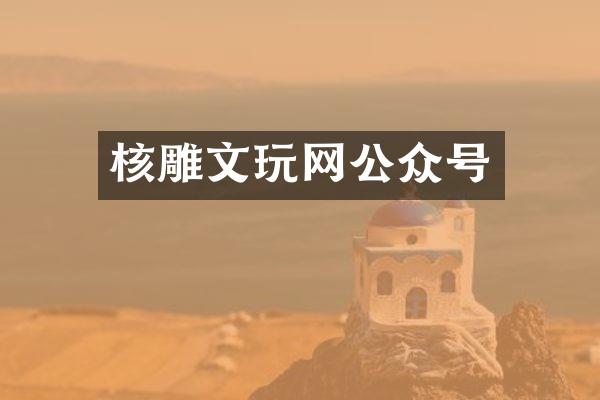核雕文玩网公众号