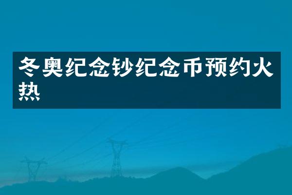 冬奥纪念钞纪念币预约火热