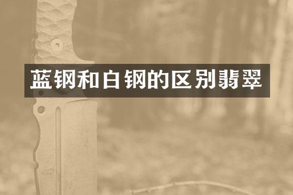 蓝钢和白钢的区别翡翠