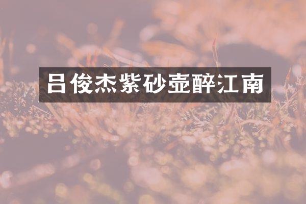 吕俊杰紫砂壶醉江南
