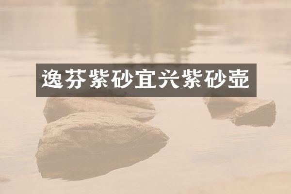 逸芬紫砂宜兴紫砂壶