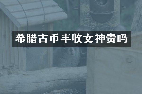 希腊古币丰收女神贵吗