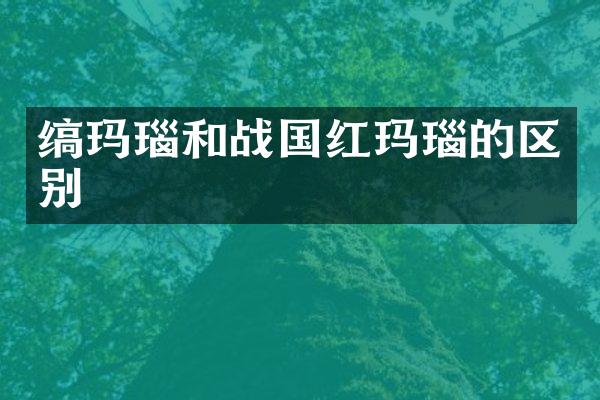 缟玛瑙和战国红玛瑙的区别