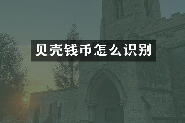 贝壳钱币怎么识别