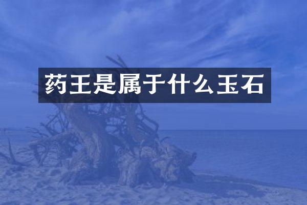药王是属于什么玉石