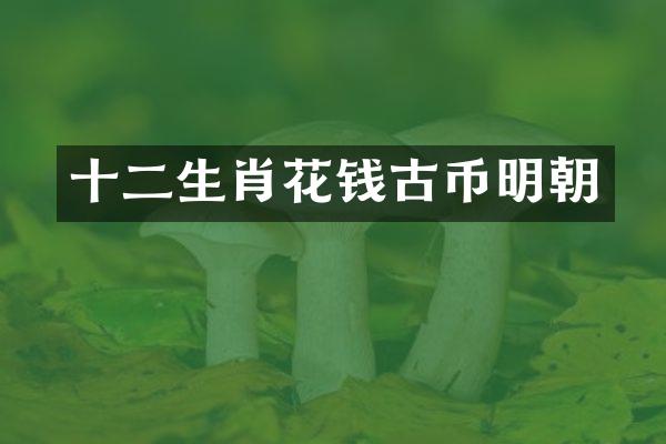 十二生肖花钱古币明朝