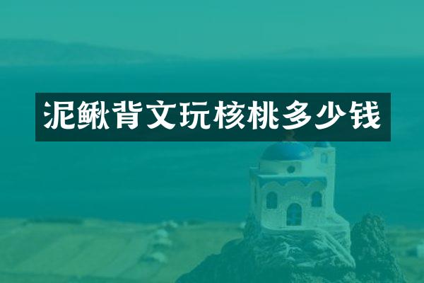 泥鳅背文玩核桃多少钱