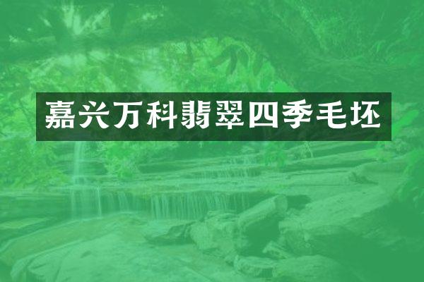 嘉兴万科翡翠四季毛坯