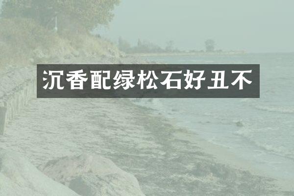 沉香配绿松石好丑不