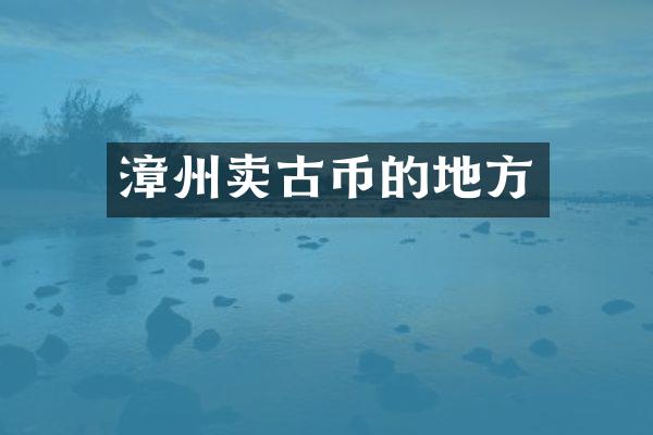 漳州卖古币的地方