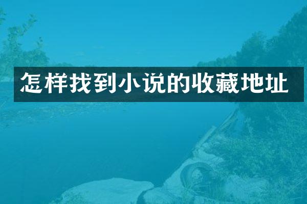 怎样找到小说的收藏地址
