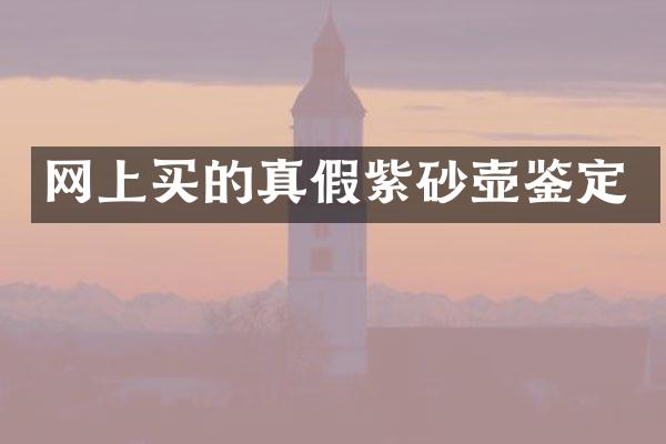 网上买的真假紫砂壶鉴定