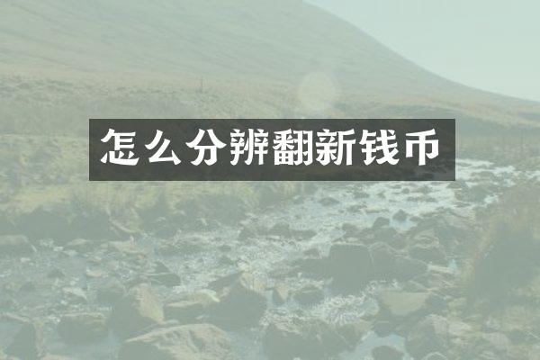 怎么分辨翻新钱币