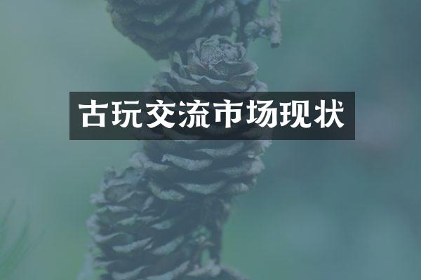 古玩交流市场现状