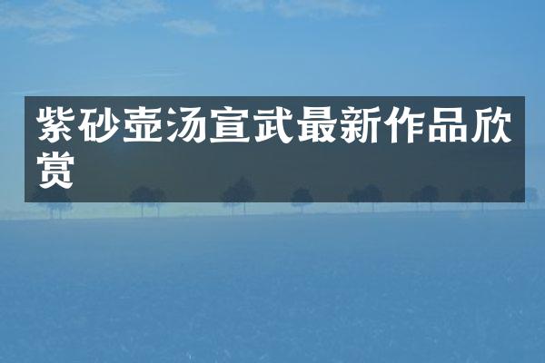 紫砂壶汤宣武最新作品欣赏