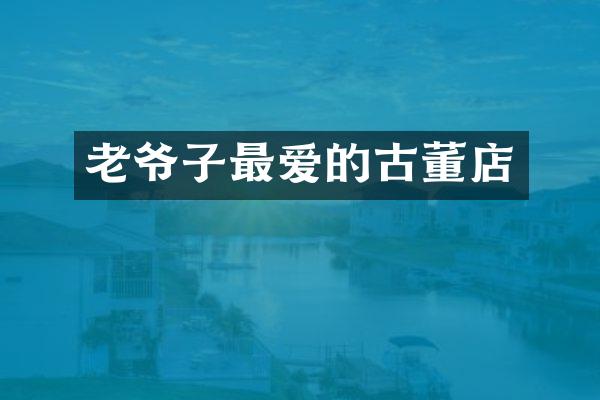 老爷子最爱的古董店