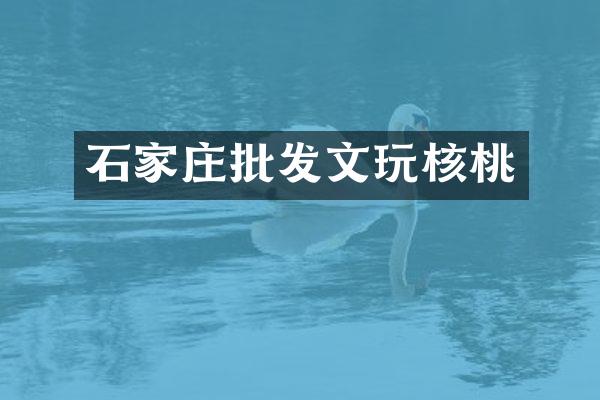 石家庄批发文玩核桃