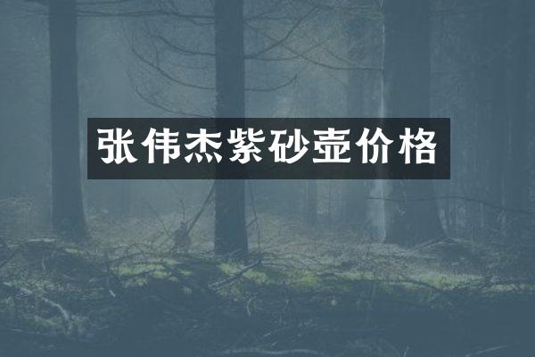 张伟杰紫砂壶价格