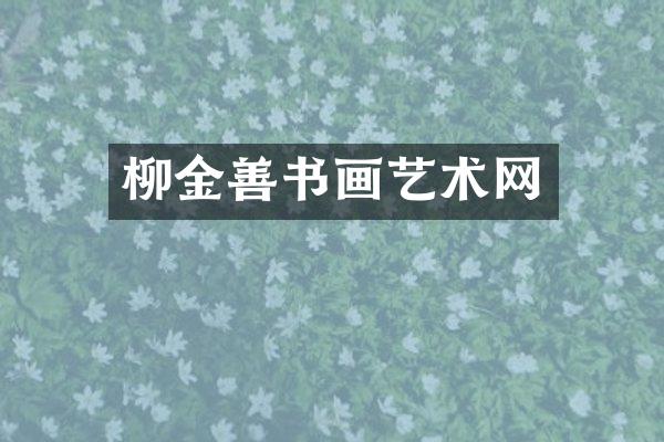 柳金善书画艺术网