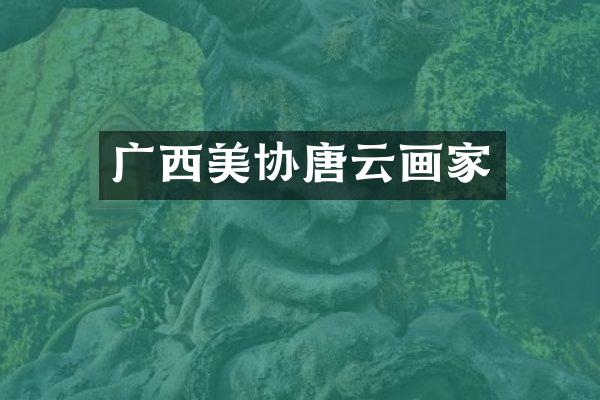 广西美协唐云画家