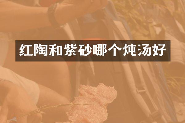 红陶和紫砂哪个炖汤好
