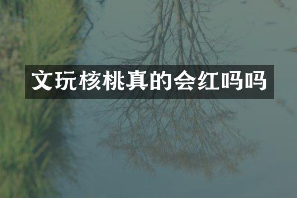 文玩核桃真的会红吗吗