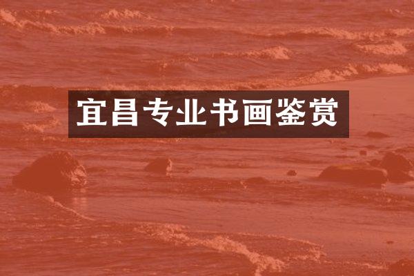 宜昌专业书画鉴赏