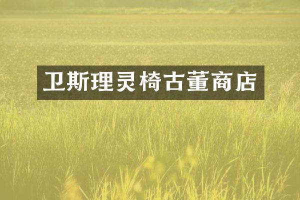 卫斯理灵椅古董商店