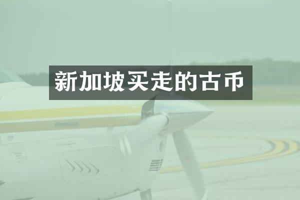 新加坡买走的古币