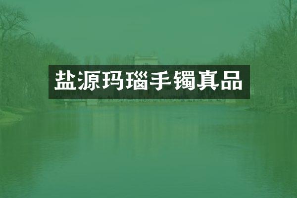 盐源玛瑙手镯真品
