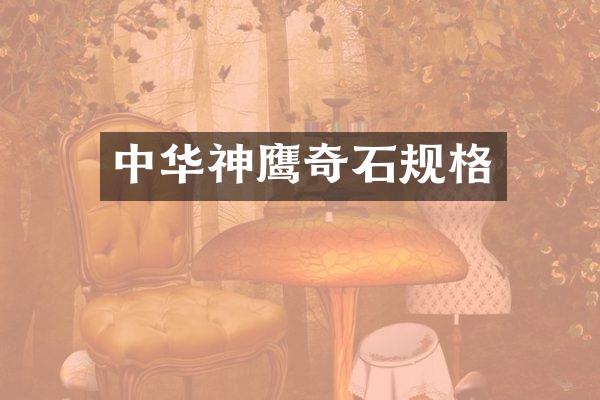 中华神鹰奇石规格