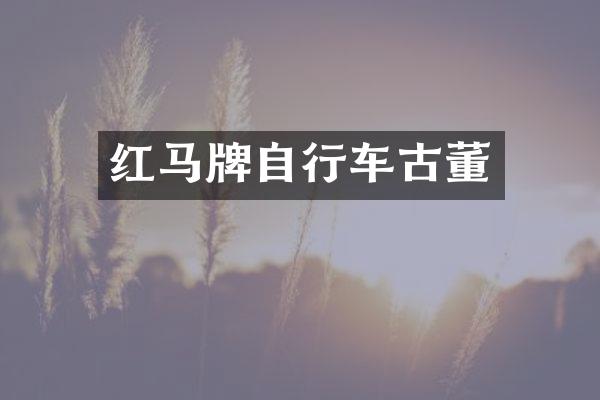 红马牌自行车古董