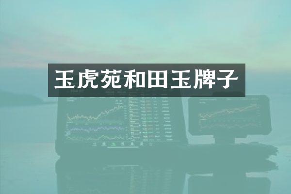 玉虎苑和田玉牌子