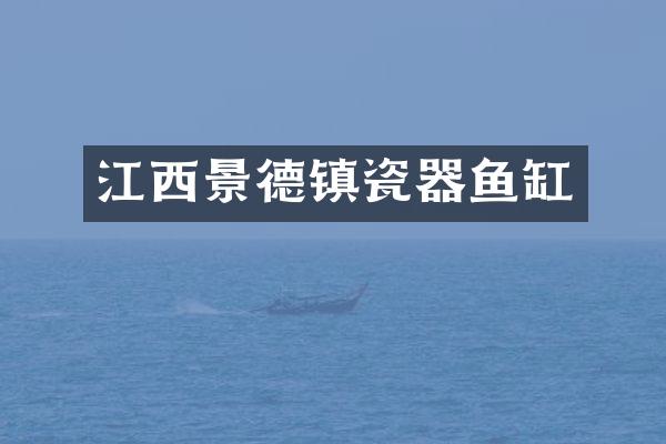 江西景德镇瓷器鱼缸