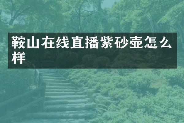 鞍山在线直播紫砂壶怎么样