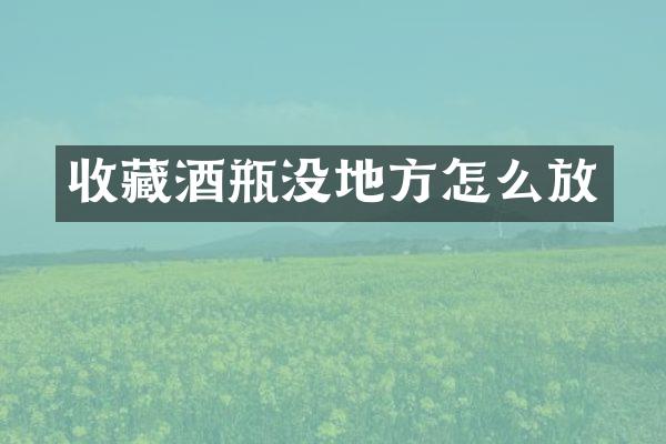 收藏酒瓶没地方怎么放