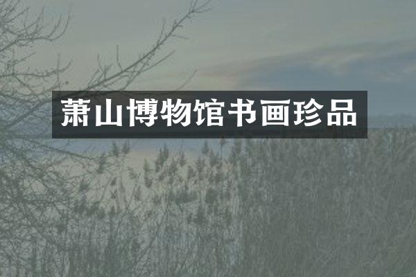 萧山博物馆书画珍品