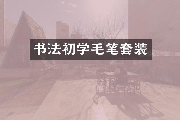 书法初学毛笔套装