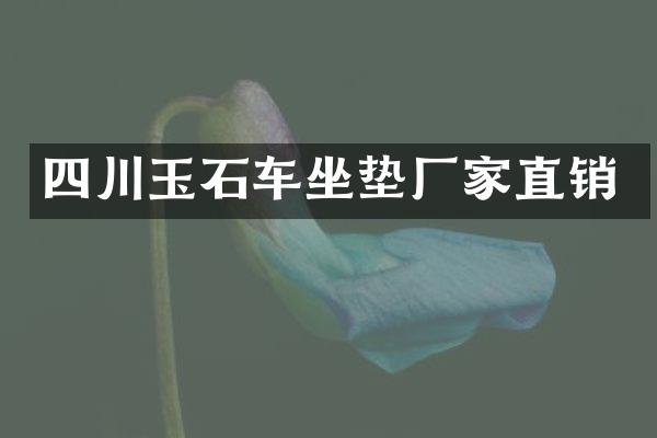 四川玉石车坐垫厂家直销