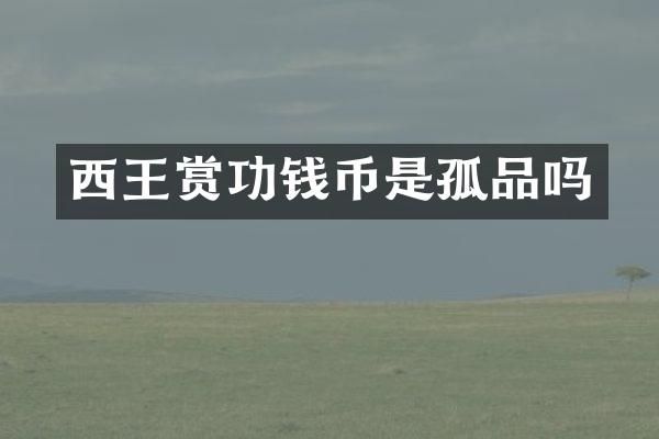 西王赏功钱币是孤品吗