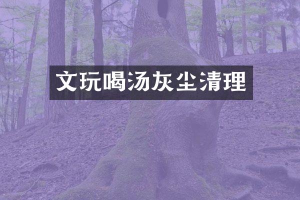 文玩喝汤灰尘清理