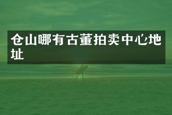 仓山哪有古董拍卖中心地址