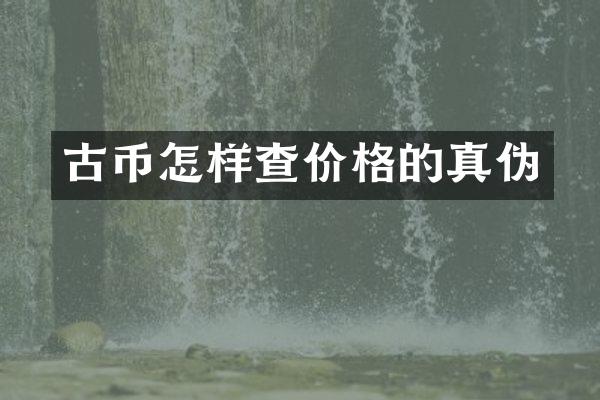 古币怎样查价格的真伪