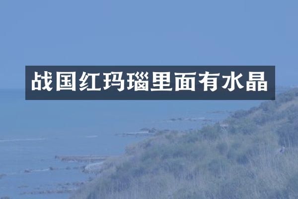 战国红玛瑙里面有水晶