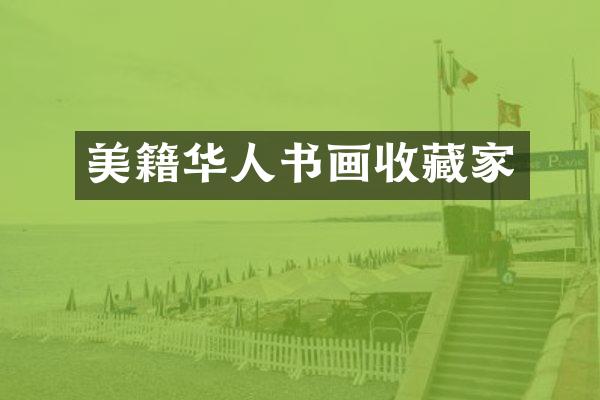 美籍华人书画收藏家